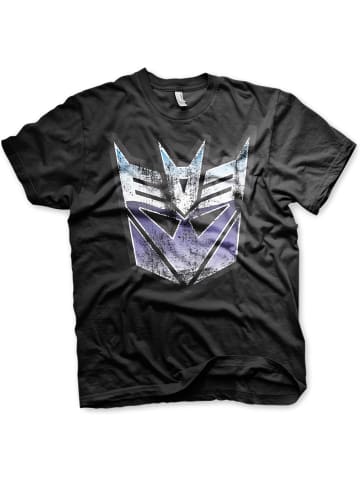 Transformers T-Shirt "Distressed Decepticon Shield T-Shirt 1" in Schwarz