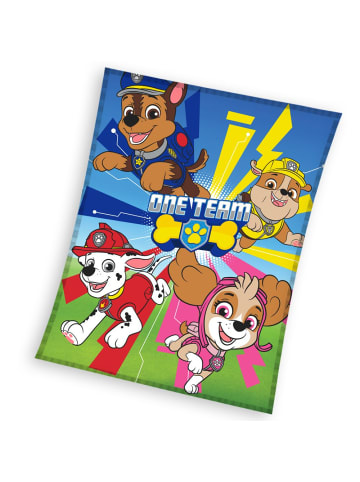Paw Patrol One Team | Fleece-Decke  | 110 x 140 cm | Paw Patrol | Kuscheldecke