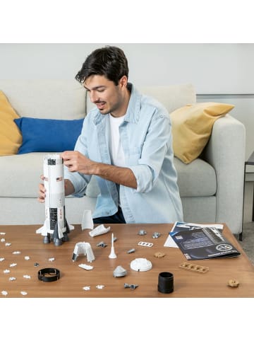 Ravensburger 3D Puzzle 11545 Apollo Saturn V Rakete Weltraum ab 8 Jahren