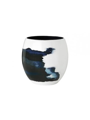 Stelton Vase Stockholm in Weiß | Blau