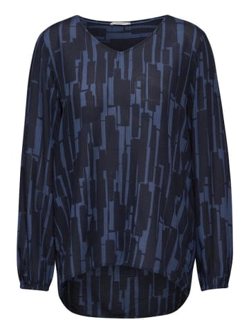 Cecil Langarmbluse in universal blue