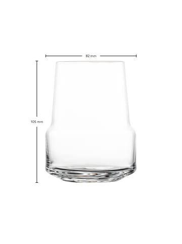 Zwiesel Glas 2er Set Weißwein Tumbler Level in transparent