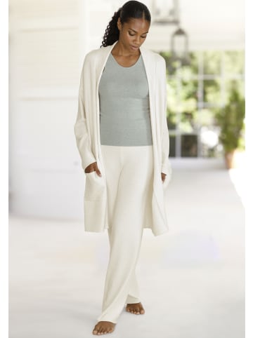 LASCANA Longstrickjacke in creme