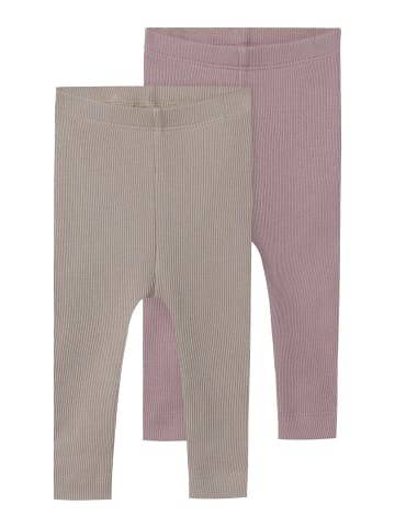 TWO SOON 2er-Pack Leggings in Woodrose