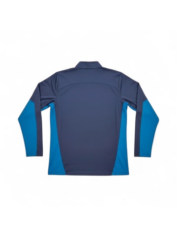 Puma Langarmshirt MCFC Training 1/4 Zip in Blau