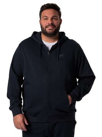 Men Plus Sweatshirt in navy blau