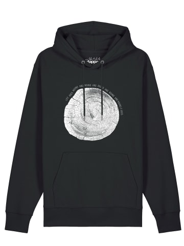 wat? Apparel Sweatshirt Baumscheibe in Schwarz