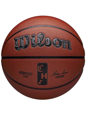 Wilson Wilson NBA Authentic City Ball in Orange