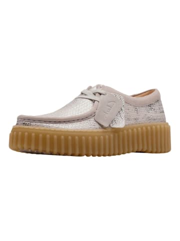 Clarks Halbschuhe in Silber