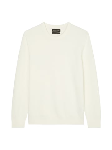 Marc O'Polo Pullover regular in white cotton