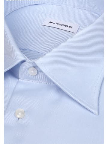 Seidensticker Business Hemd Slim in Mittelblau