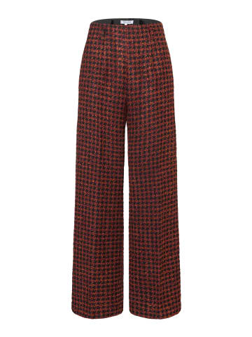 More & More weite Hose, Hahnentritt-Dessin in houndstooth check