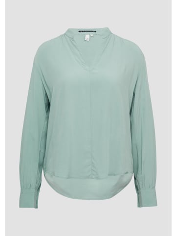 QS Bluse in 7217_salbeigrün