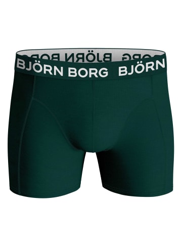 Björn Borg Boxershort 7er Pack in Schwarz/Rot/Grün