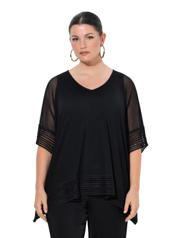 Ulla Popken Bluse in schwarz