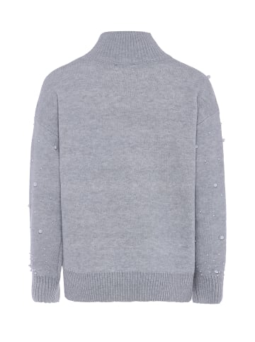 nascita Damen Sweater in HELLGRAU MELANGE