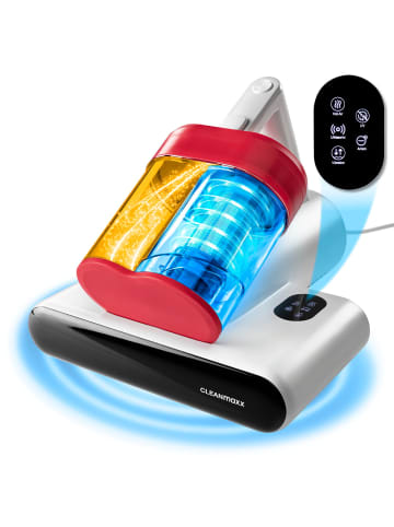 CLEANmaxx CLEANmaxx Milben-Handstaubsauger 400W weiß/rot