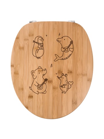 Mr. & Mrs. Panda WC Brille Big Einheit ohne Spruch in Transparent