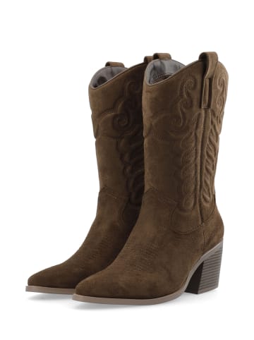 Bianco Cowboystiefel in DarkBrown