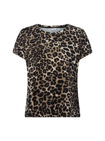Street One T-Shirt in schwarz taupe - 0001