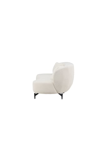 ebuy24 Sofa Luna Weiß 224 x 100 cm