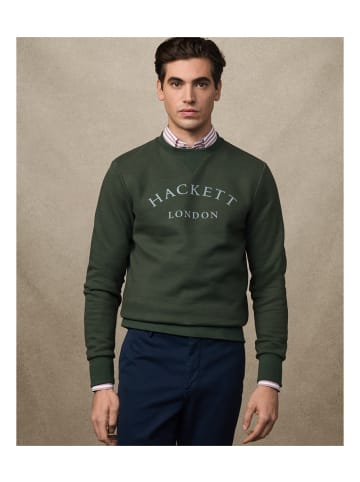 Hackett London Sweatshirt in Grün