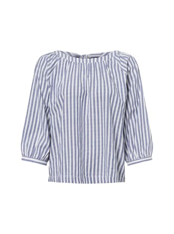 s.Oliver Bluse in marine weiß