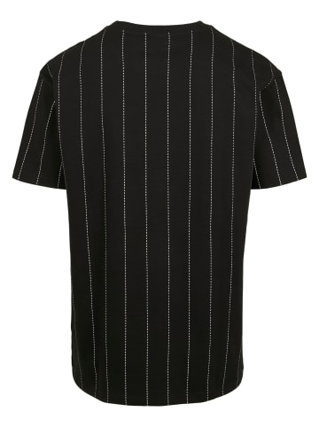 Urban Classics Urban Classics Herren Oversized Pinstripe Tee in black
