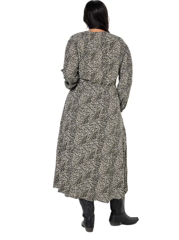 Studio Untold Kleid in dunkles olive