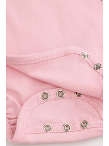 Coccodrillo Body mit kurzen Ärmeln in gedämpftes Rosa