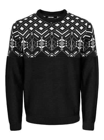 ONLY & SONS Strickpullover in Black