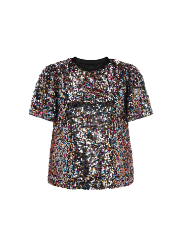 faina Plus Size Blouse in Silver