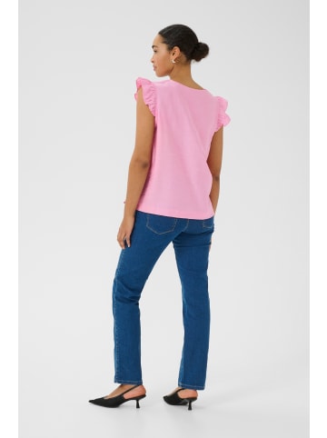 Kaffe Ärmellose Bluse KAlui Regular fit in Rosebloom CC