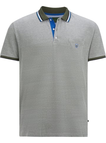 Charles Colby Poloshirt EARL IVOR in oliv melange