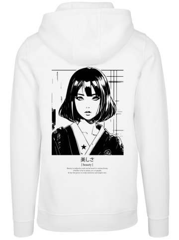 F4NT4STIC Hoodie Anime Beauty Girl in weiß