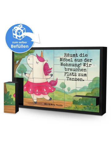 Mr. & Mrs. Panda Befüllbarer Adventskalender Einhorn Ballerina D... in Weiß