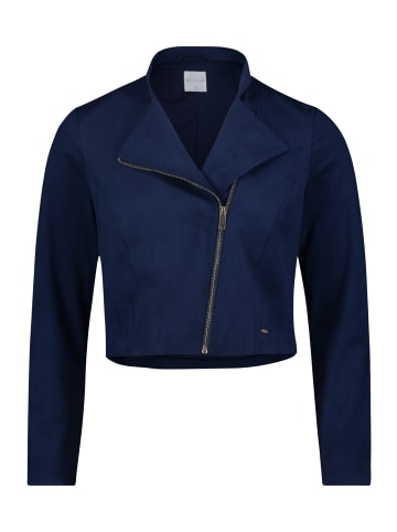 BETTY & CO Bolero-Jacke mit Stehkragen in Navy Blue