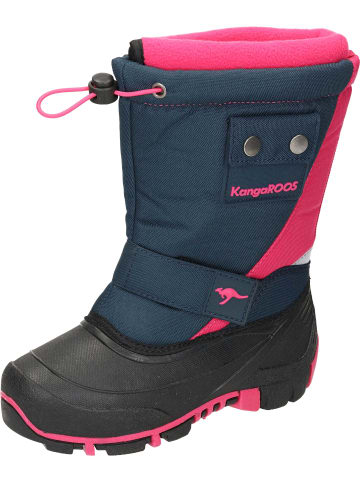 Kangaroos Gummistiefel in dk navy/daisy pink