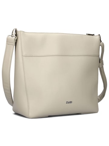 Zwei Mademoiselle.M Umhängetasche 36 cm in cement