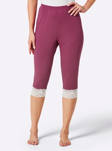 WITT WEIDEN Capri-Hose in malve
