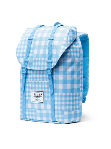 Herschel Retreat 19.5 - Rucksack 15" 43 cm in retreat gingham alaskan blue