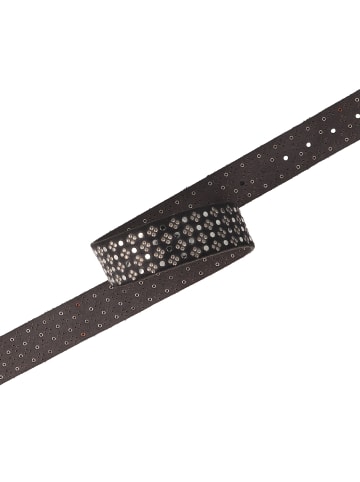 b.belt Gürtel Leder in black