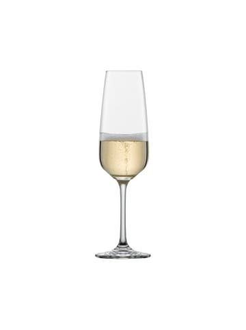 Schott Zwiesel 6er Set Sektgläser mit Moussierpunkt Taste 283 ml in transparent