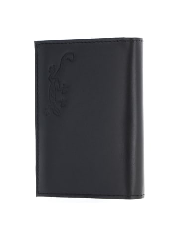 oxmox Leather Geldbörse RFID Schutz Leder 12.5 cm lizard