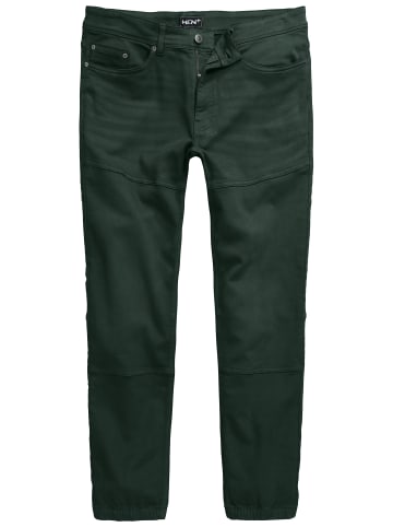 Men Plus Hose in dunkel grün
