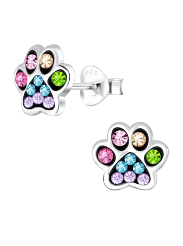 schmuck23 Silber Ohrringe 925 Pfote 0,7 cm x 0,8 cm