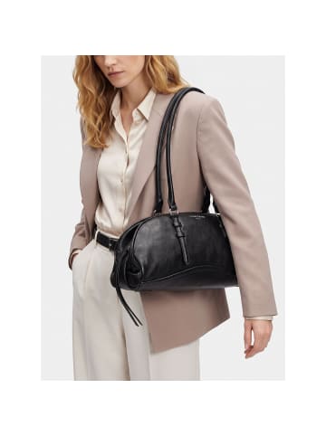 LIEBESKIND BERLIN Capri Schultertasche M Leder 36 cm in black