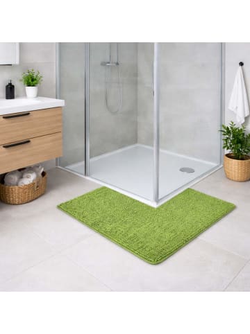WohnDirect Eckbadematte PARIS in Grün