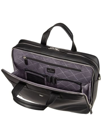 Braun Büffel Aktentasche GOLF 3.0 Business Bag L in Schwarz
