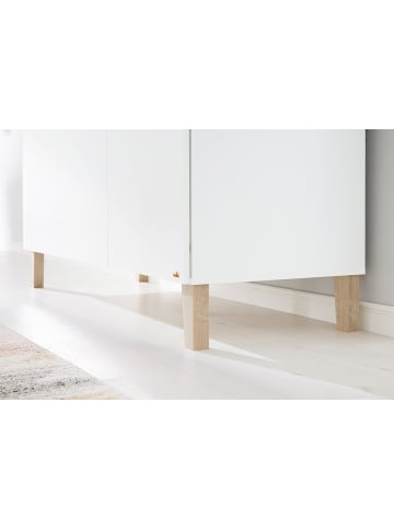 Pinolino Kinderzimmer-Set Lumi extrabreit groß, 3-tlg. in Weiß